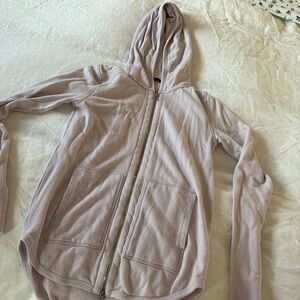 ATM lilac zip up